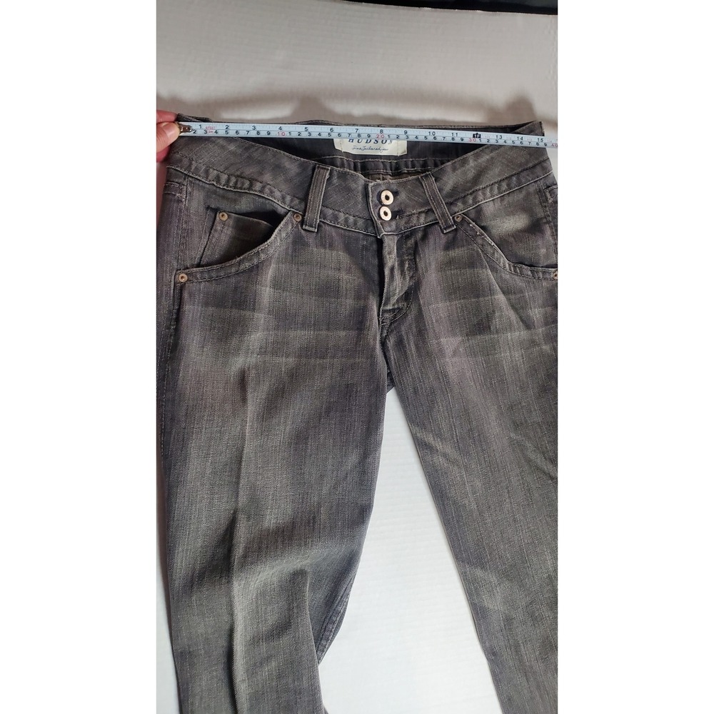 Hudson Fine Tailored Jeans Gray Wash Women's Size 29 Low Rise Denim - Picture 15 of 15
